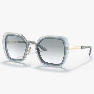 PRADA PR 53YS Gradient Sunglasses in Ceruleo Opal EUC MSRP $489